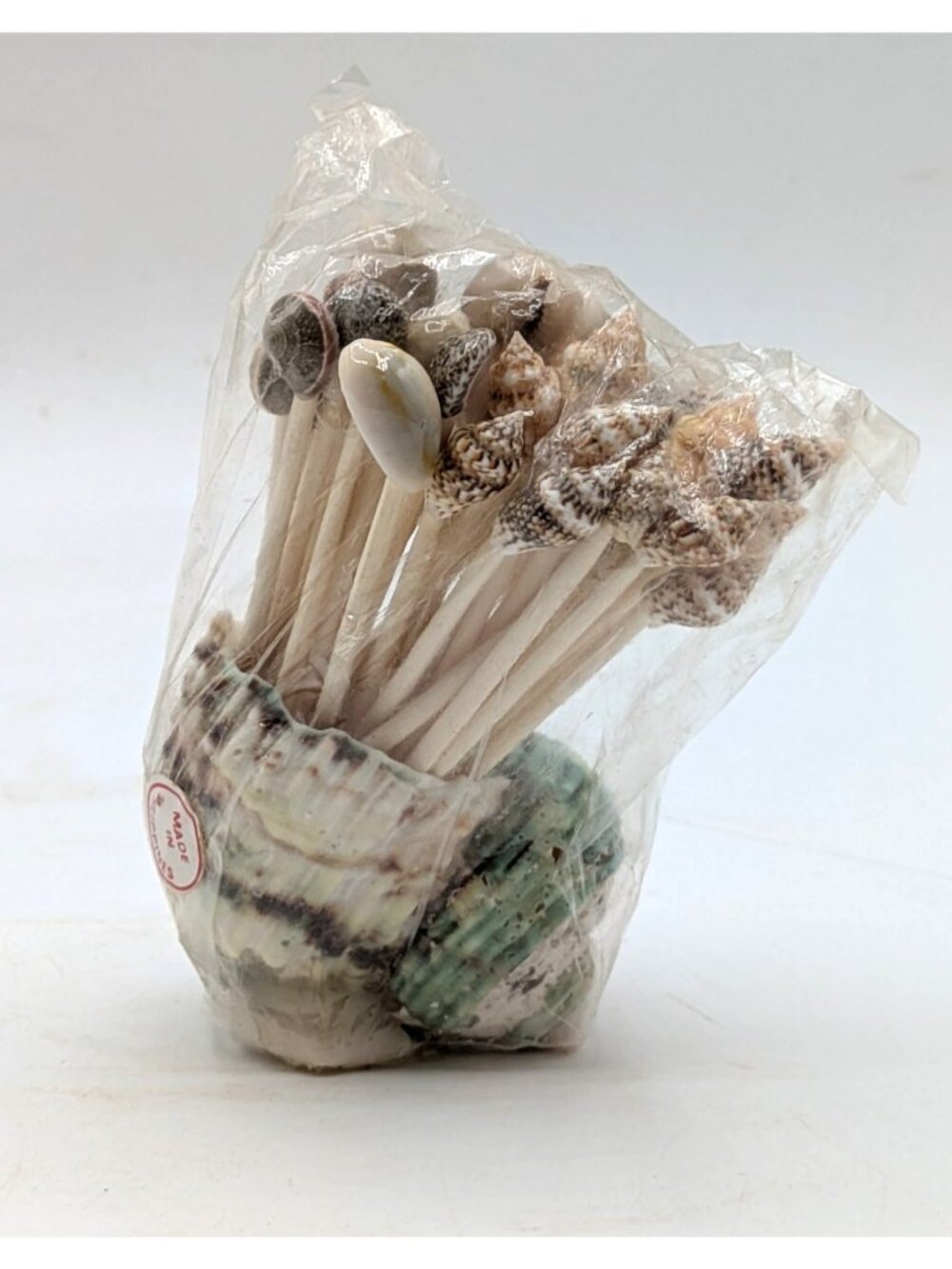 Seashell Wedding Dinner Party Picks Shell Appetizer Cocktail 4" Skewers Set of 2